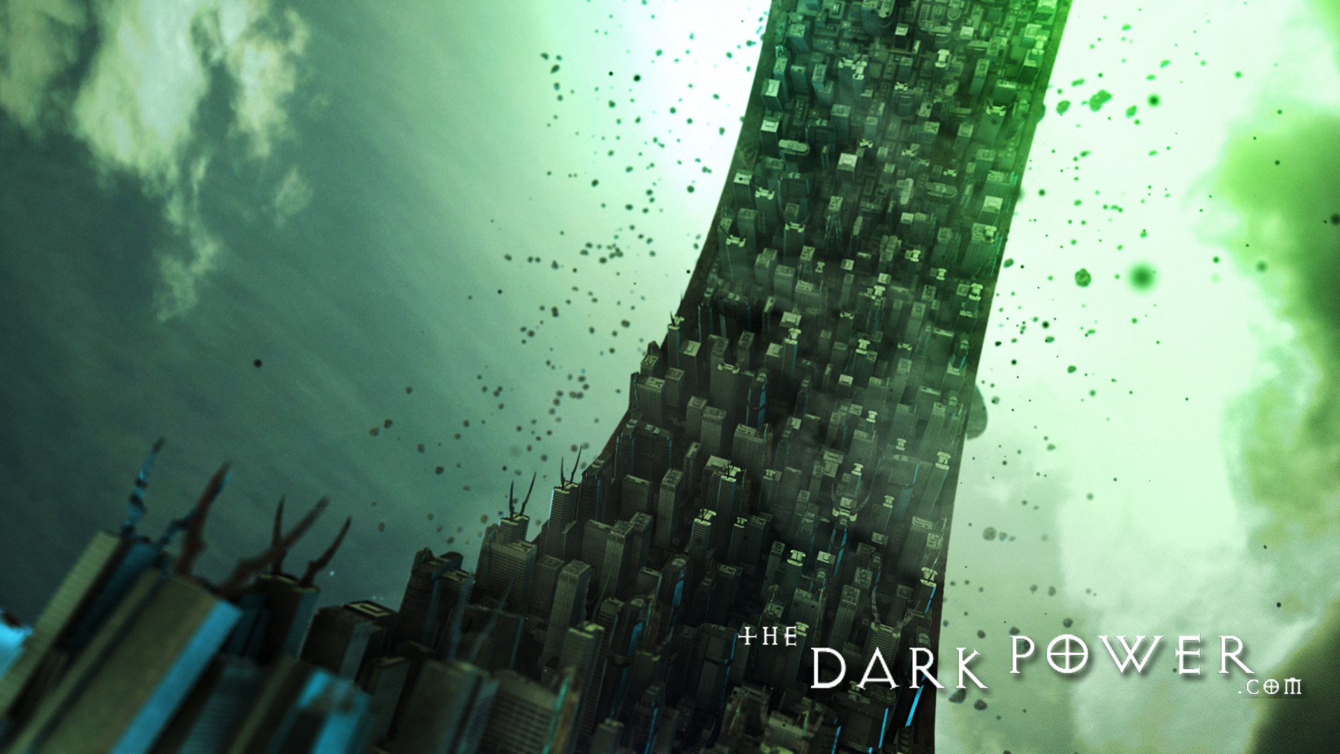 the-dark-power La città di Sigil in grafica CGI, screenshot 3 - by The Dark Power (Joe) thedarkpower.com (2018-11) © dell'autore, tutti i diritti riservati